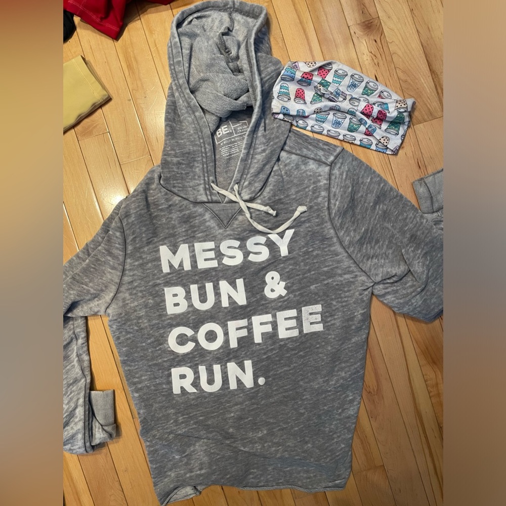 Lightweight sweatshirt with headband from The Be Brand